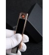 Siyah Şarjlı Alevsiz Kızaklı Usb Çakmak