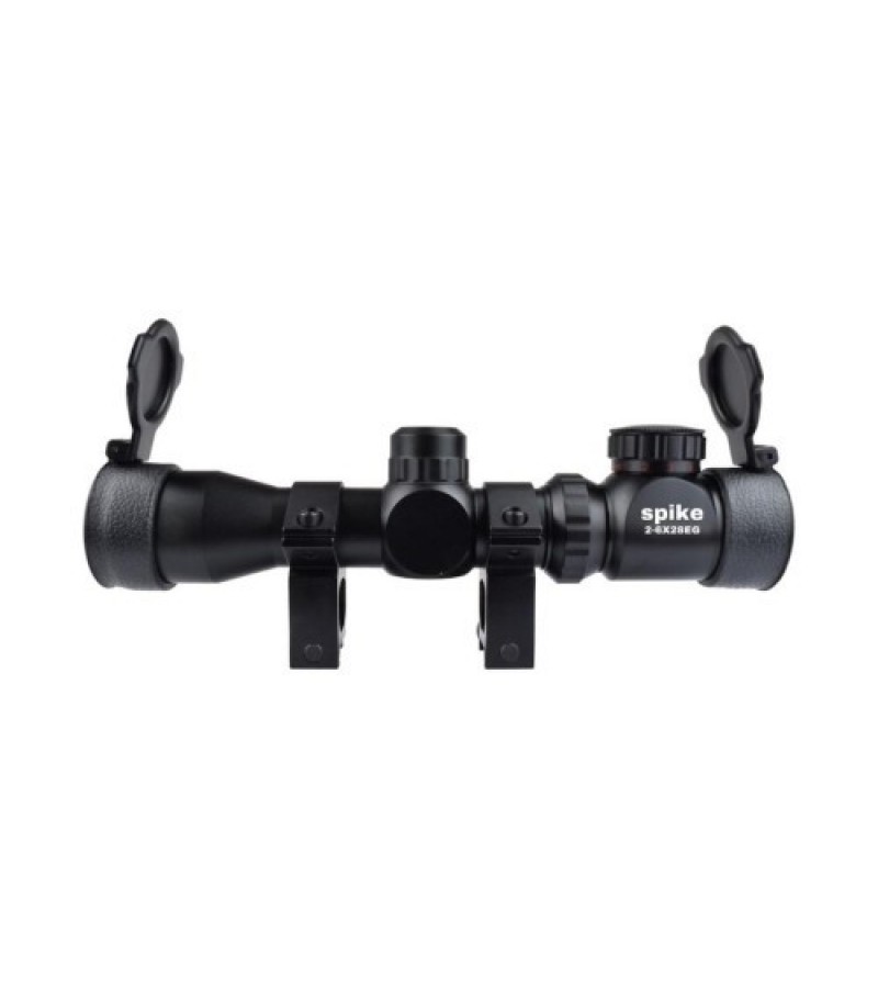 2-6x28 Spike Zoomlu Av Tüfeği Dürbünü Tüfek Hedef çizgili,çıft Işıklı 2-6x28 Spike Zoomlu Av Tüfeği Dürbünü Tüfek Hedef çizgili,çıft Işıklı