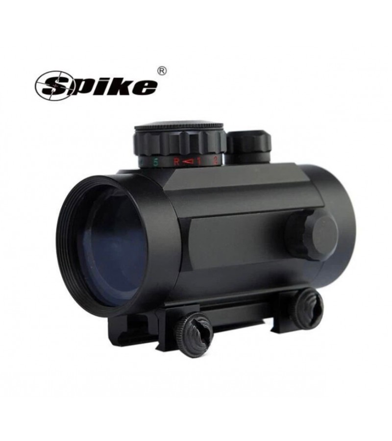 Spike Tactical 1x40mm Red & Green Dot Sight - Geniş Görüş Açısı, Taktik Reflex Nişangâh - 11mm