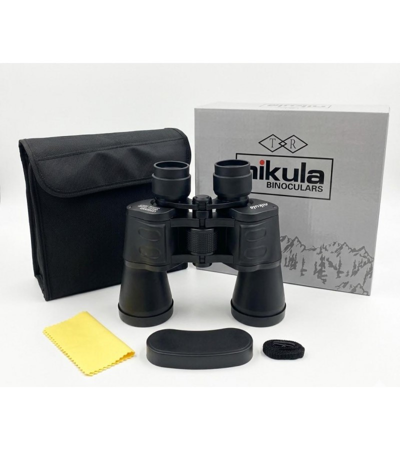 Nikula 12x50 Kauçuk Kaplama Profesyonel El Dürbünü