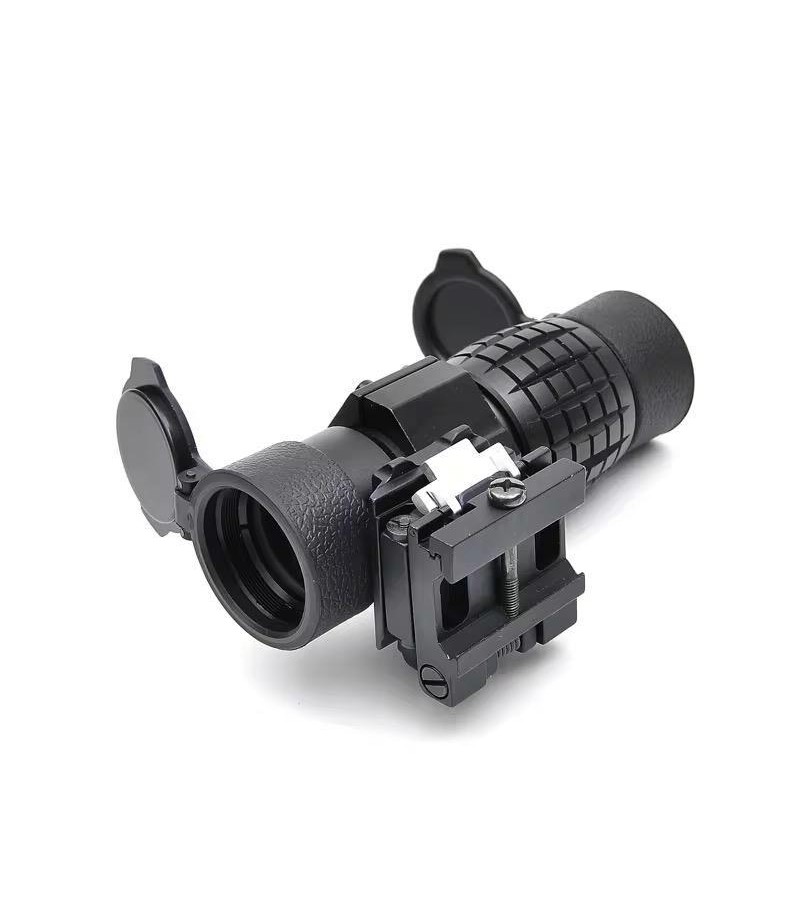 Nikula Magnifier 3x Yakınlaştırmalı Dürbün - 22mm Ray Uyumlu, Katlanır Yaylı Ayaklı