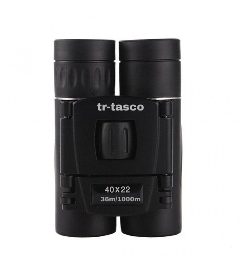 Tr-Tasco  40x22 Cepte Taşımalı Kauçuk Kaplamalı Mini Dürbün  1000m/36m