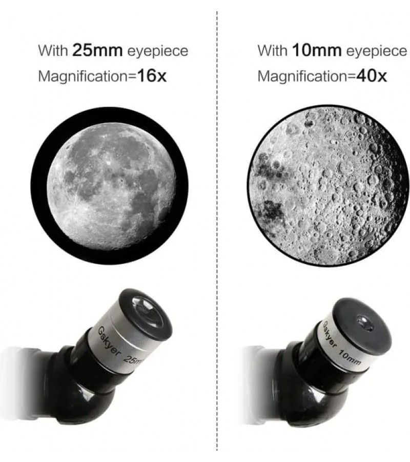 Nikula 400x70mm Açıklıklı Refrakter Teleskoplar (15x-150x), Telefon Adaptörlü Reflex