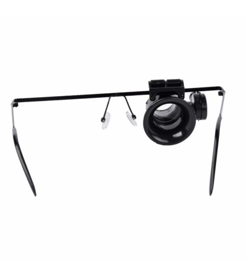 Nikula-Gözlük Model 20x16mm Optik Lens Led ışık Monoküler Büyüteç
