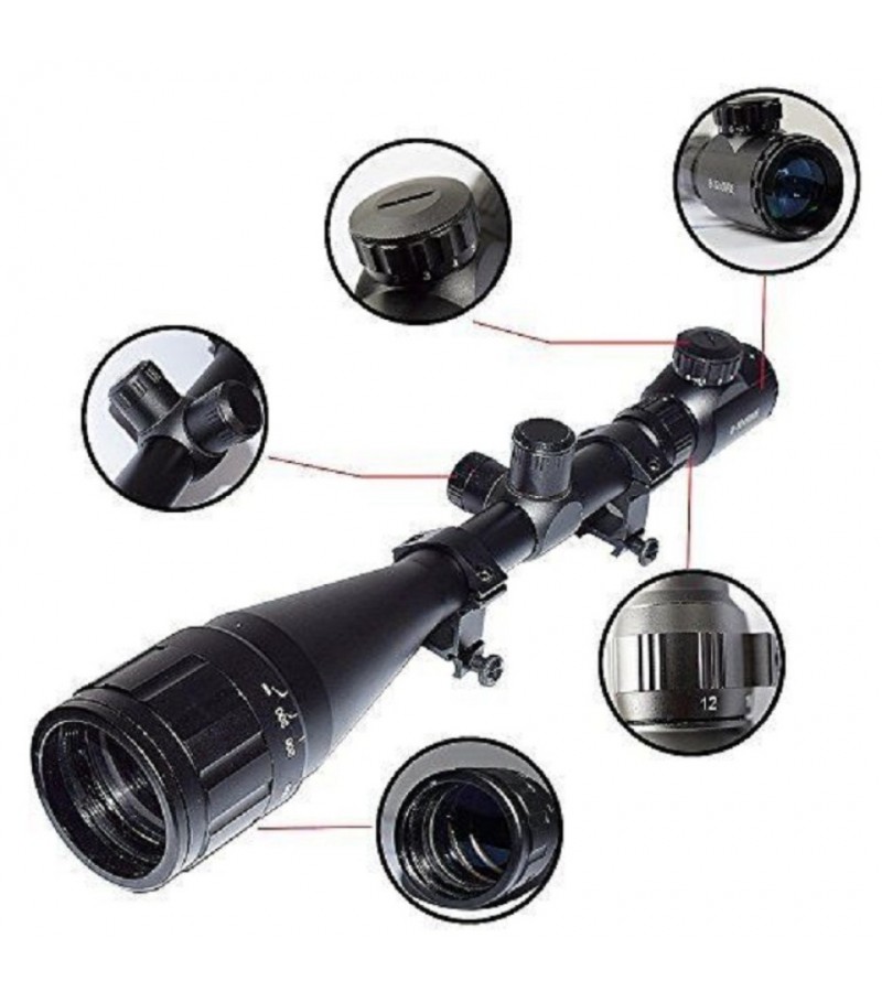 8-32x50aoeg  Çift Işıklı Zoomlu Riflescope Dürbün