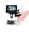 Nikula- 1000X 2.0MP USB dijital elektronik mikroskop 8 LCD ekran VGA büyüteç Dm4-s