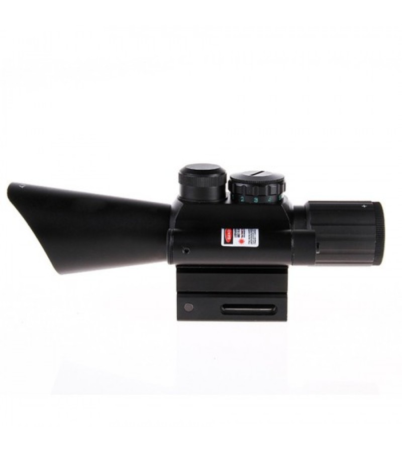 Nikula 4x30 Tüfek Dürbünü çift Işıklı Lazerli M7 Nikula 4x30 Tüfek Dürbünü çift Işıklı Lazerli M7