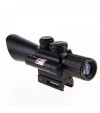 Nikula 4x30 Tüfek Dürbünü çift Işıklı Lazerli M7 Nikula 4x30 Tüfek Dürbünü çift Işıklı Lazerli M7