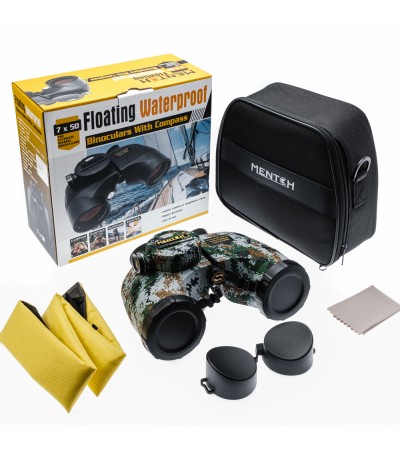 Mentch 7x50 Profesyonel Dürbün 1000m/132m Su Geçirmez Askeri