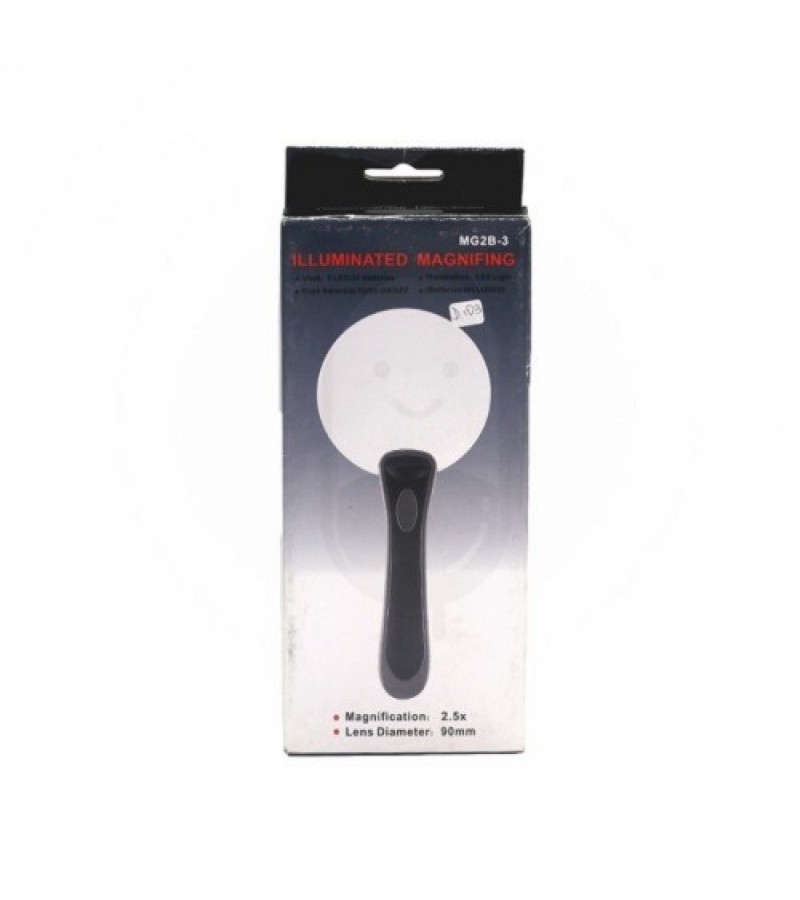 Nikula-2 Led Işıklı 2.5x-90mm Okuma Büyüteç