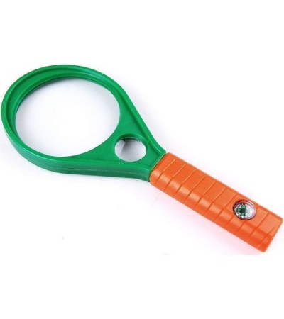 Nikula- Optik Cam El Büyüteç 65MM 6x 4x Pusulalı Çocuklar ve Yetişkinler MG89075