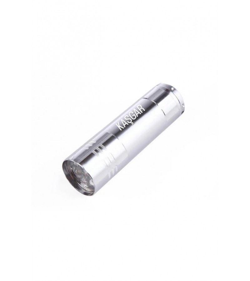 Süper Parlak 9 Ledli Metal Mini El Feneri