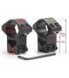 Nikula-25.4mm dürbün için 11mm YÜKSEK Havalı Tüfek / Av tüfeği Ayağı