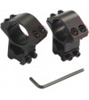 Nikula-25.4mm dürbün için 11mm YÜKSEK Havalı Tüfek / Av tüfeği Ayağı