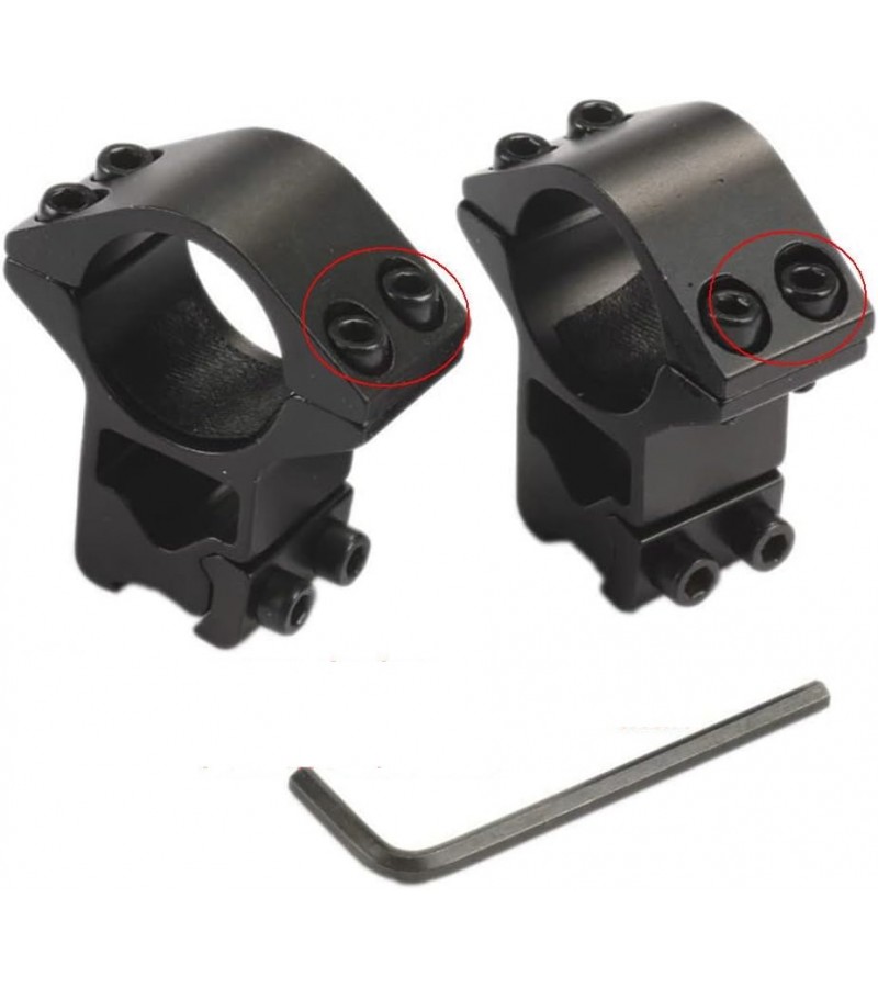 Nikula-25.4mm dürbün için 11mm YÜKSEK Havalı Tüfek / Av tüfeği Ayağı