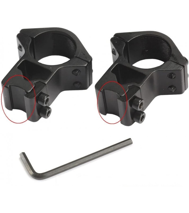 Nikula-25.4mm dürbün için 11mm YÜKSEK Havalı Tüfek / Av tüfeği Ayağı