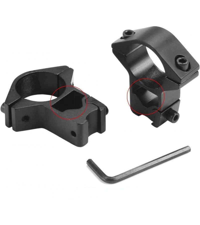 Nikula-25.4mm dürbün için 11mm YÜKSEK Havalı Tüfek / Av tüfeği Ayağı