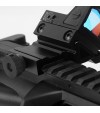Taktik 45 derece açı ofset yan adaptörü RTS 20mm Picatinny ray Taktik 45 derece açı ofset yan adaptörü RTS 20mm Picatinny ray