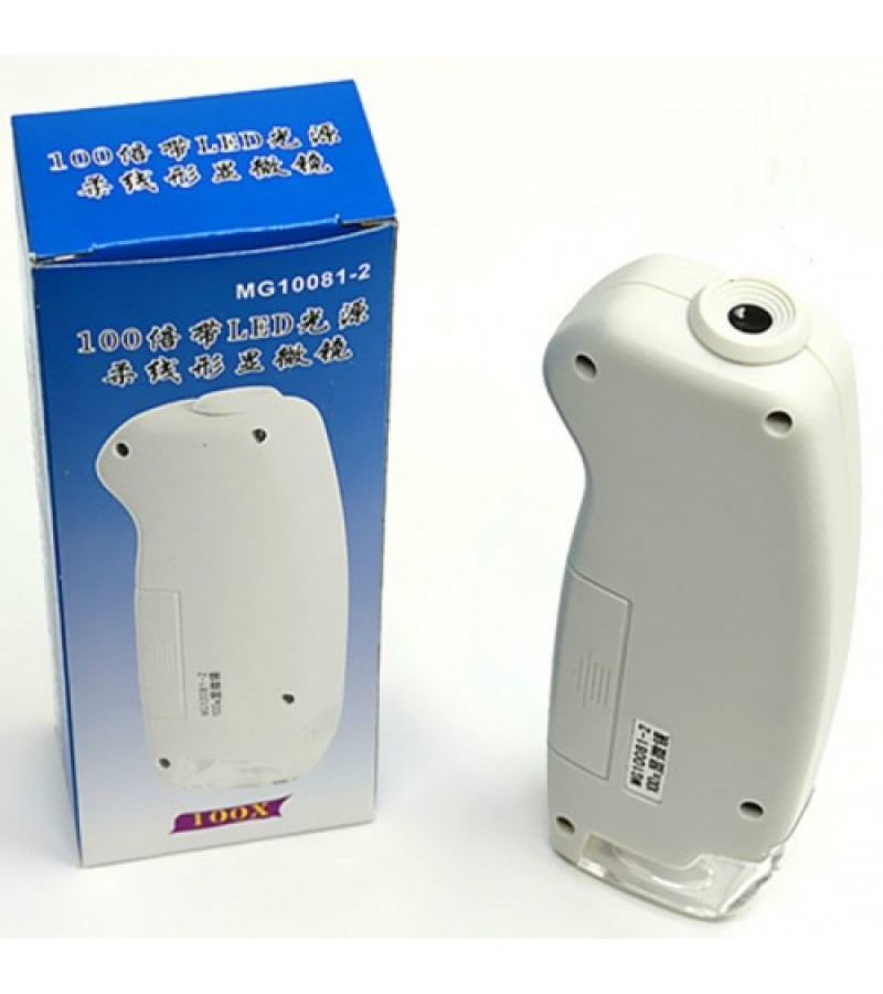 Nikula-Işıklandırılmış Mini 100x Mikroskop Mg10081-2