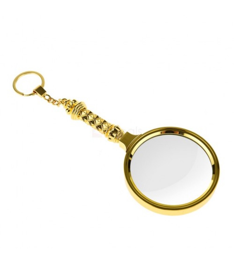 Nikula-5x80mm Tüm Metal Altın Renklı Hediye Büyüteç, Optik Lensler Ile çinko Alaşım Metal çerçeve