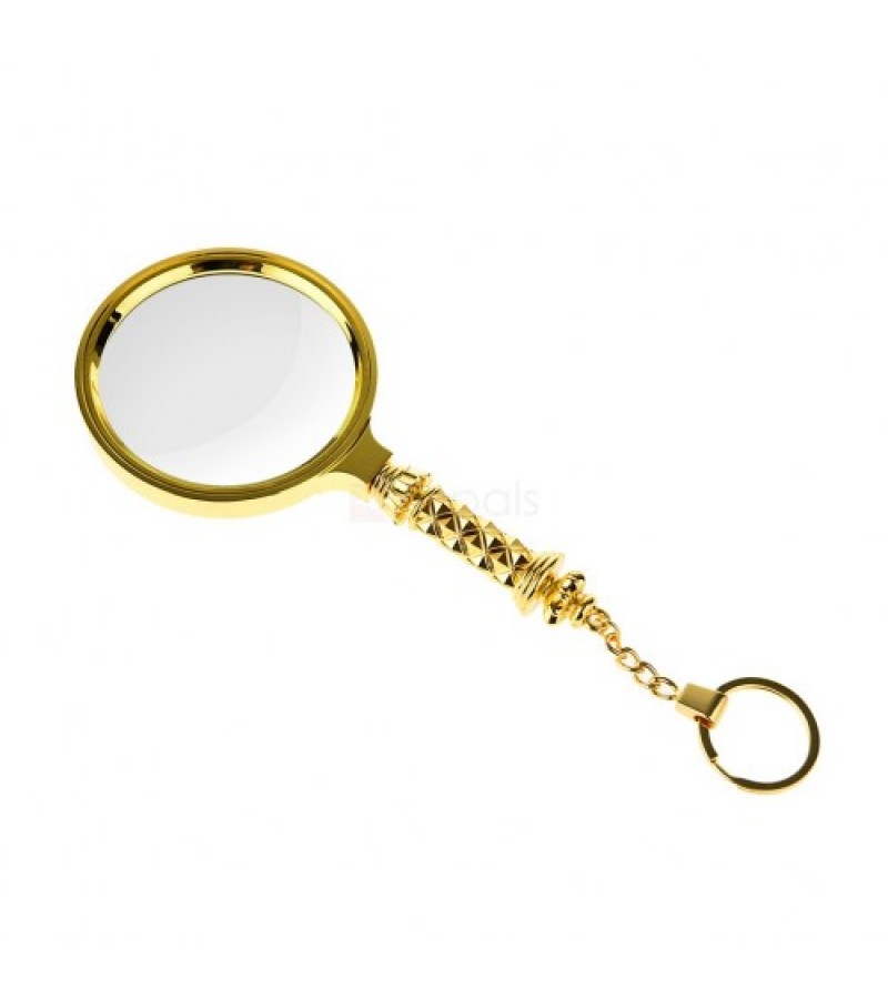 Nikula-5x90mm Tüm Metal Altın Renkli, Hediye Büyüteç,optik Lensler Ile çinko Alaşım Metal çerçeve