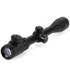 Spike 3-9x40 Zoomlu Çıft Işıklı Av Tüfeği Dürbünü Silah Montaj Kelepçeli