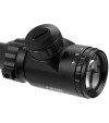 Spike 3-9x40 Zoomlu Çıft Işıklı Av Tüfeği Dürbünü Silah Montaj Kelepçeli
