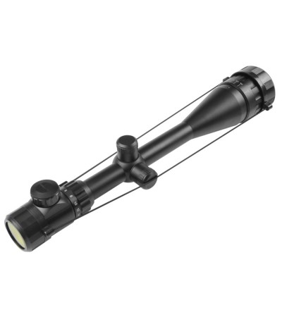 Yüksek Kaliteli 6-24x50 Aoeg Tüfek Dürbünü çift Işık Kırmızı Yeşil Kaynaklı Zoomlu (b)