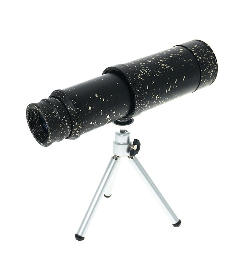 50x50 Panda Metal Gövde Tek Gözle Büyük Mercek Korsan Dürbün SYH