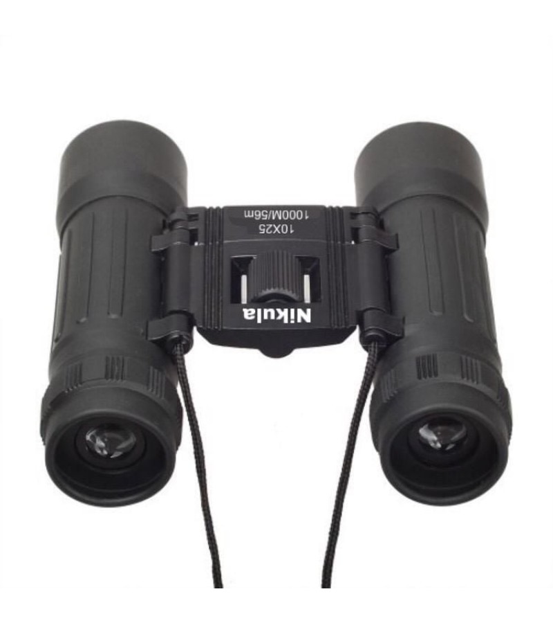 Nikula 10x25 El Dürbünü - Siyah- Kauçuk Kaplama - 1000m/56m Nikula 10x25 El Dürbünü - Siyah- Kauçuk Kaplama - 1000m/56m
