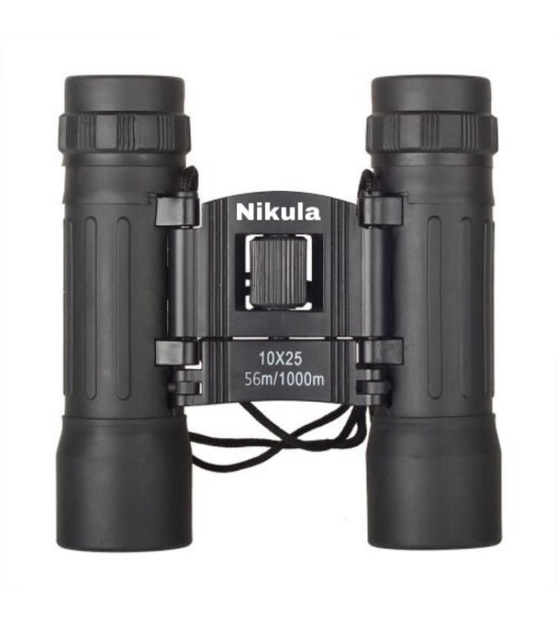 Nikula 10x25 El Dürbünü - Siyah- Kauçuk Kaplama - 1000m/56m Nikula 10x25 El Dürbünü - Siyah- Kauçuk Kaplama - 1000m/56m