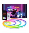 5V RGB Neon Şerit Led Lamba 10 Metre Telefon ve Kumanda ile Kontrol Sınırsız Renk Tak Çalıştır 5V RGB Neon Şerit Led Lamba 10 Metre Telefon ve Kumanda ile Kontrol Sınırsız Renk Tak Çalıştır