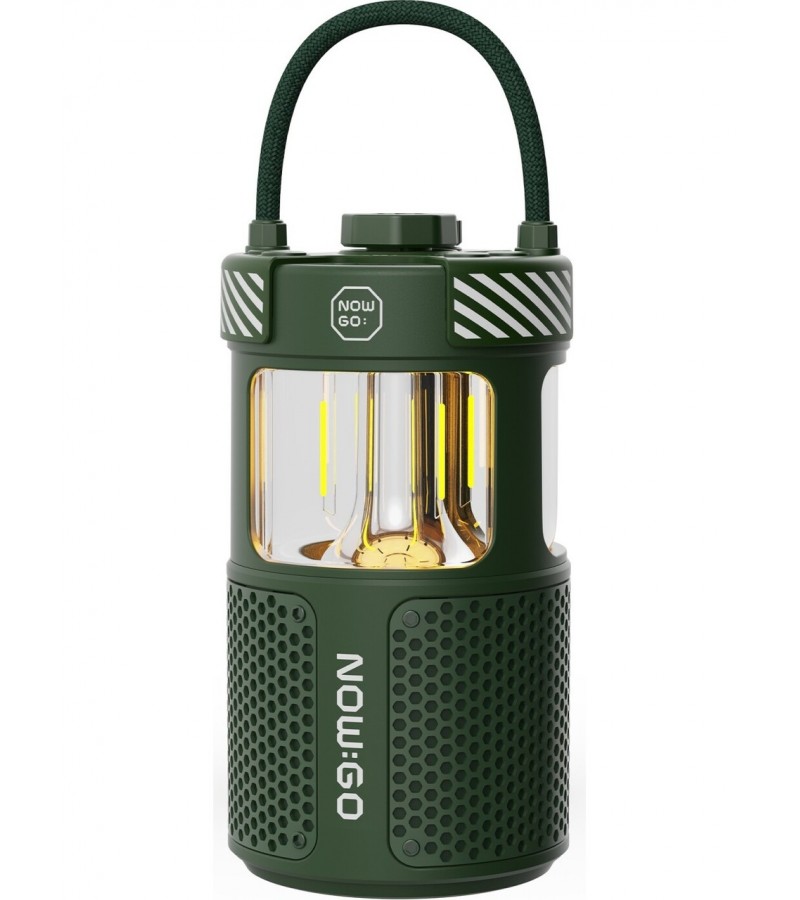 Now Go Nowgo F1 20w Bluetoooth Hoparlör Taşınabilir Powerbank Kamp Feneri Yeşil Now Go Nowgo F1 20w Bluetoooth Hoparlör Taşınabilir Powerbank Kamp Feneri Yeşil