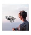 Drone Çift Hd Kameralı, Canlı Görüntü Aktarımı Fpv – Engel Sensörlü, Tek Tuş Kalkış / Iniş 360° Takla, Uzaktan Kumanda
