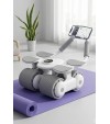 4 Tekerlekli Ab Roller Mekik Aleti – Telefon Tutuculu Karın Egzersiz Tekerleği | Ev Fitness Aleti