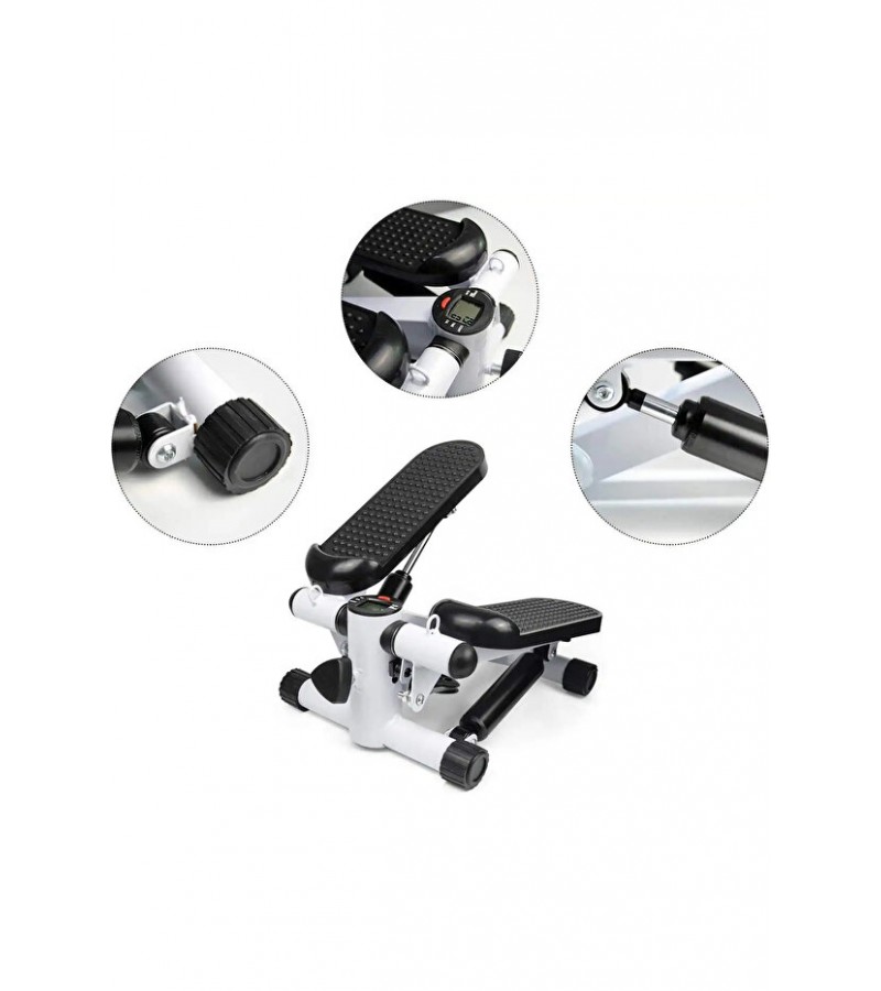 Sports Max Fit Multi Stepper Direnç Lastikli Mini Stepper Çift Amartisörlü Sports Max Fit Multi Stepper Direnç Lastikli Mini Stepper Çift Amartisörlü