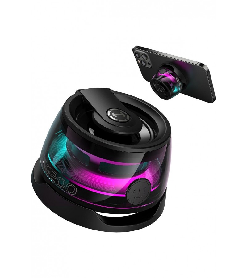 G200 Cepini Mıknatıslı Bluetooth Speaker iPhone android Telefon standı 5W Mini RGB