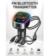 Bluetooth FM Transmitter – 3 USB Portlu Süper Hızlı Araç Şarj Cihazı Bluetooth FM Transmitter – 3 USB Portlu Süper Hızlı Araç Şarj Cihazı
