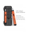 Leerfei TK-S001 Pro Tech 38 Parça Hassas Şarjlı Tornavida Seti