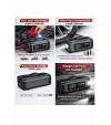 APS-04 10000mAh Akü Takviye Jump Starter + Dijital Hava Kompresörü + LED Fener APS-04 10000mAh Akü Takviye Jump Starter + Dijital Hava Kompresörü + LED Fener