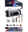 APS-04 10000mAh Akü Takviye Jump Starter + Dijital Hava Kompresörü + LED Fener APS-04 10000mAh Akü Takviye Jump Starter + Dijital Hava Kompresörü + LED Fener