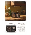 Nostaljik Retro Bluetooth Hoparlör - Şarjlı, USB, SD kart Taşınabilir Speaker FM/AM/SW 3 Bant Radyo