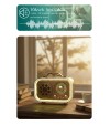 Renkli Aydınlatmalı Taşınabilir Nostaljik Bluetooth Hoparlör| USB TF AUX FM/AM/SW Radyo Renkli Aydınlatmalı Taşınabilir Nostaljik Bluetooth Hoparlör| USB TF AUX FM/AM/SW Radyo
