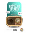 Renkli Aydınlatmalı Taşınabilir Nostaljik Bluetooth Hoparlör| USB TF AUX FM/AM/SW Radyo Renkli Aydınlatmalı Taşınabilir Nostaljik Bluetooth Hoparlör| USB TF AUX FM/AM/SW Radyo