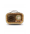 Renkli Aydınlatmalı Taşınabilir Nostaljik Bluetooth Hoparlör| USB TF AUX FM/AM/SW Radyo Renkli Aydınlatmalı Taşınabilir Nostaljik Bluetooth Hoparlör| USB TF AUX FM/AM/SW Radyo