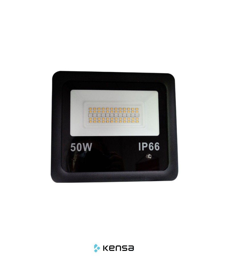 Akıllı RGBW Led Projektör 50W IP66 – Bluetooth + Kumandalı, 8 Sahne Modu, Müzik Senkron Işık