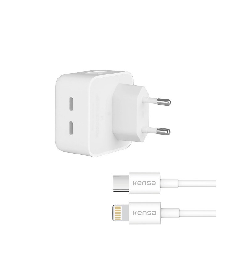 PD 50W Lightning Hızlı Şarj Başlığı + Kablo | iPhone Uyumlu Güç Koruma Çipli PD 50W Lightning Hızlı Şarj Başlığı + Kablo | iPhone Uyumlu Güç Koruma Çipli