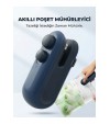 Mini Şarj Edilebilir Isı ile Sızdırmazlık Gıda Mühürleme Cihazı | Taşınabilir Poşet Kapatma