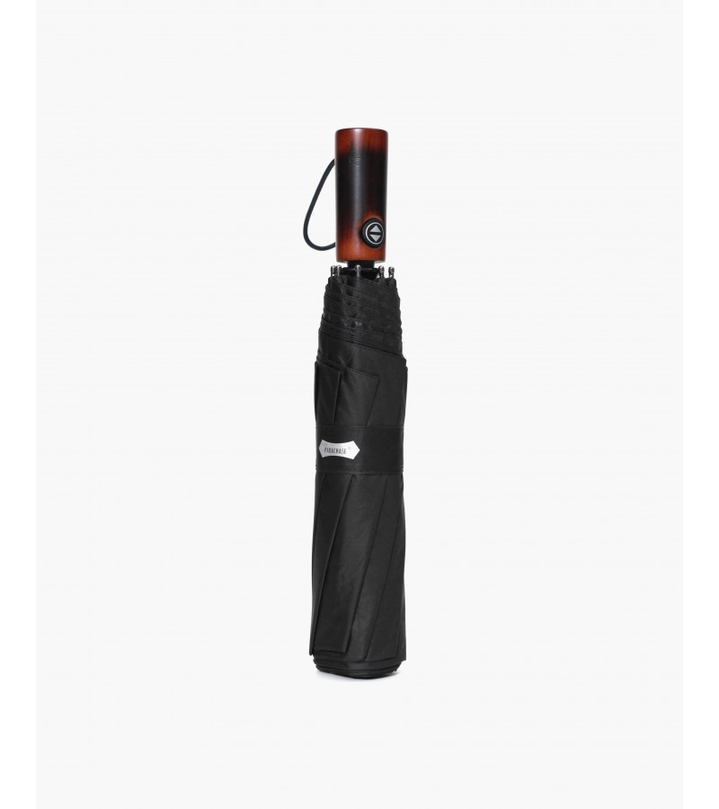 Parachase 3282 Ahşap Saplı Büyük Boy Otomatik 3 Katlamalı Karartmalı Güneş/Yağmur Şemsiyesi