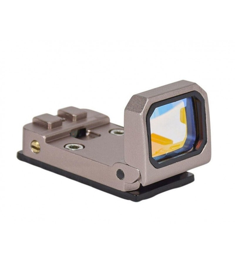 Vism Flipdot Reflex M2 Red Dot Sight - Katlanabilir Optik, Tabanca için 22mm Reflex Nişangâh Acik Asgari